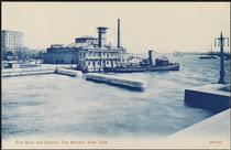 Fire Boat and Station, The Battery, New York