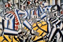 'Soldiers Playing at Cards', 1917.  Artist: Fernand Leger