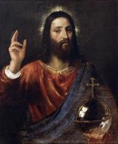 'Salvator Mundi (Saviour of the World)', c1570.  Artist: Titian