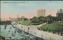 Battery Park Landing, New York.