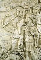 Legionaries, Trajan's Column, Rome, Italy. Artist: A Lorenzini