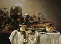 'Breakfast', 1646.  Artist: Pieter Claesz