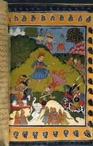 Bhima killing Duryodhana