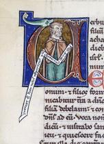 Prophet Hosea with scroll