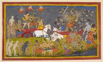 Rama kills Ravana