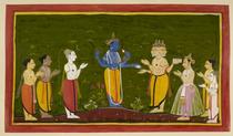 The Gods approach Vishnu