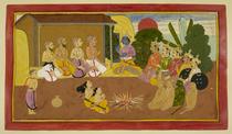 First chanting of the Ramayana