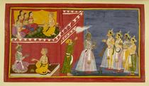 King Dasaratha bids farewell