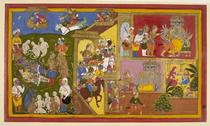 Rama and Lakshmana bound