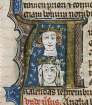 Edward I and Queen Eleanor