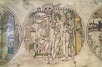Angel appears to Guthlac