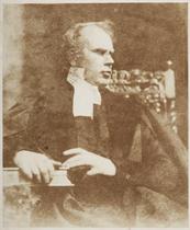 Revd. Dr. Welsh. alf-length seated portrait of the Rev. Dr. David Welsh (1793-1864), taken from a low angle and with the sitter looking off to the right. Welsh was Professor of Church History at Edinb