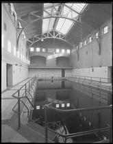 East 23rd Street and First Avenue. Public Baths swimming pool.