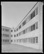 Rikers Island Prison, Workhouse for Men, reception center, upright view on wing, S.W. corner.
