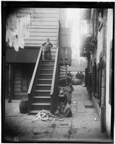 Baxter Street Alley in Mulberry Bend, now destroyed.