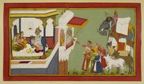 The birth of Dasaratha's sons