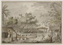 A human sacrifice at Tahiti