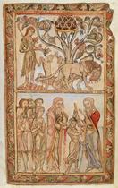 David and lion; David and Samuel