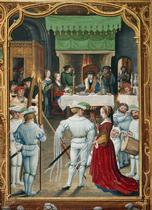 Feasting and dancing
