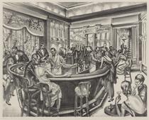 [Evolution of the Speakeasy, Barney Gallant's "Speako de Luxe"]