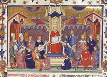 Pope promulgating the law