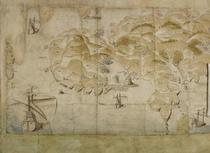Map of Cornish coastline